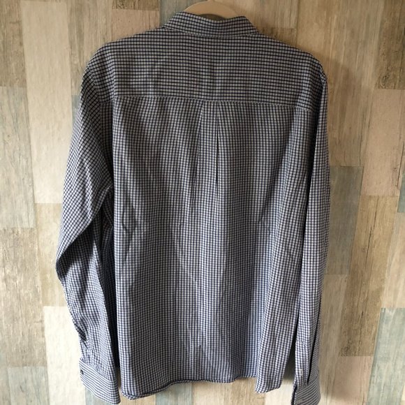 A.P.C. Rue Madame Paris Check Button Front Shirt - Picture 3 of 10